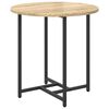 vidaXL Side Table Set 2 pcs Sonoma Oak and Black