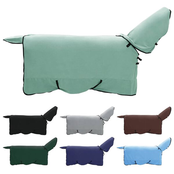 vidaXL Horse Blanket Special Green Polyester