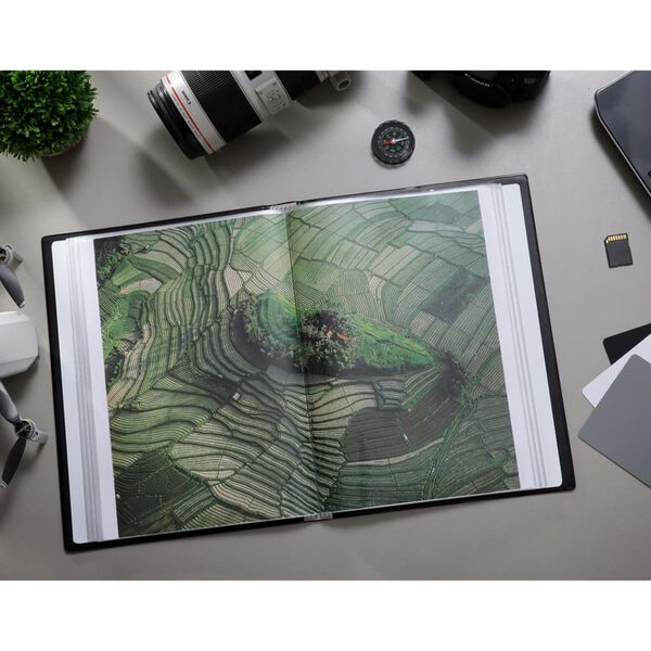 rillstab Display Book A4 60 Pockets Black