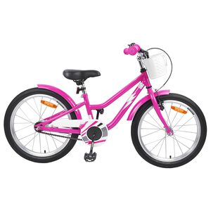 vidaXL Kids Bike 20'' for 6-11 Years Old Dark Pink