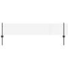 vidaXL Welded Wire Fence with Posts 10 x 0.4 m PVC-Coated Steel Grey