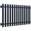 vidaXL Fence Panel Anthracite 178x75 cm Powder-coated Steel