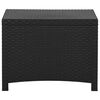 vidaXL Garden Storage Box 60x54x41 cm PP Rattan Graphite