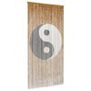 vidaXL Insect Door Curtain Multicolor 200 x 100 cm Bamboo