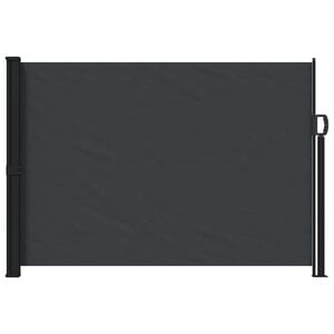 vidaXL Retractable Side Awning Black 300 x 170 cm Polyester