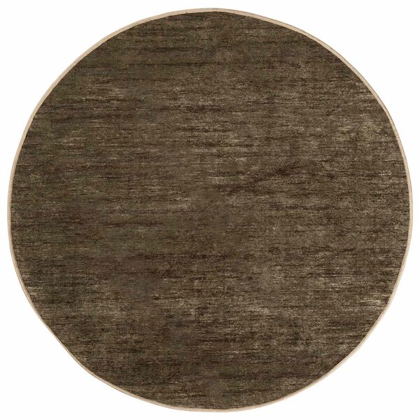 vidaXL Rug Runner MARSA Forest Green &Oslash; 120 cm Polyester and PVC