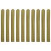 vidaXL Impregnated Fence Slats 10 pcs Wood 100 cm