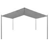 vidaXL Garden Gazebo Steel 400x400x260 cm Anthracite