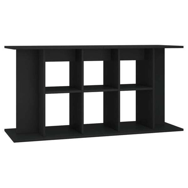 vidaXL Aquarium Stand Black 120x40x60 cm Engineered Wood