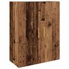 vidaXL Highboard Old wood 69.5 x 34 x 180 cm Engineered Wood