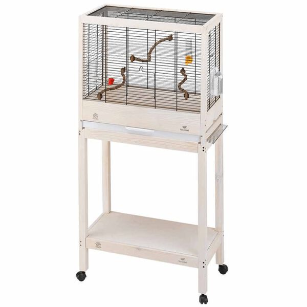 Ferplast Birdcage Stand for Giulietta 5 White 69x34.5x70 cm 90105000
