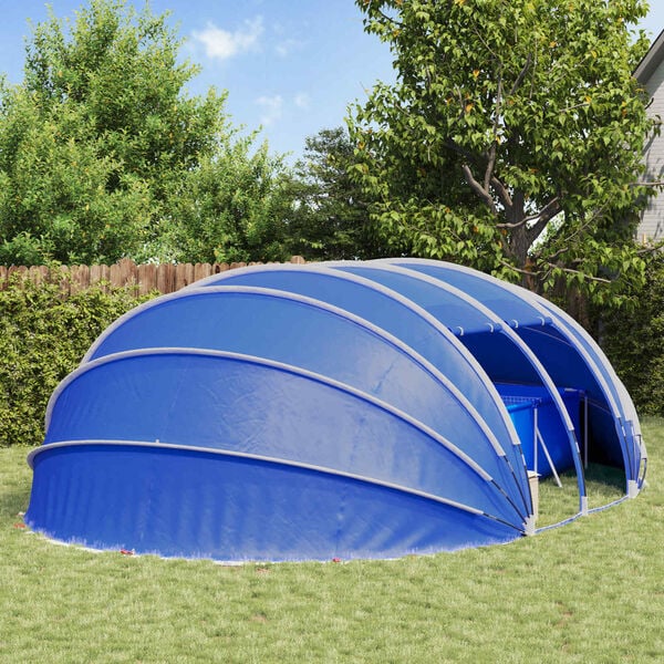 vidaXL Pool Tent Dome Green 538 x 440 x 204 cm