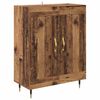 vidaXL Highboard Old Wood 69.5 x 34 x 180 cm Engineered Wood