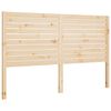 vidaXL Bed Headboard 156x4x100 cm Solid Wood Pine