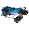 vidaXL Folding Dog Stroller Blue 76x50x100 cm Oxford Fabric