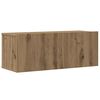 vidaXL 4 Piece TV Cabinet Set Wall-mounted Artisan Oak Engineered Wood