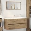 vidaXL Sink Cabinet Artisan Oak 100x38.5x45 cm Engineered Wood