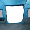 vidaXL Camping Tent Tunnel 4-Person Blue Waterproof