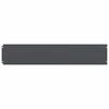 vidaXL Lawn Edgings 30 pcs Anthracite 20x103 cm Cold-rolled Steel