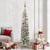 vidaXL Artificial Christmas Tree with 300 LEDs with Stand Green 210 cm