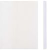 vidaXL Garden Privacy Screen PVC 70x0.19 m White