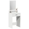 vidaXL Dressing Table White 50 x 41 x 140 cm Engineered Wood