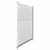 Plisse Blind 40x150cm White Pleated Blind