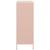 vidaXL Highboard Pink 68x39x103.5 cm Steel