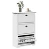 vidaXL Shoe Rack BODO White 80x35x118 cm