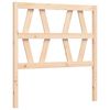 vidaXL Bed Frame without Mattress Small Single Solid Wood Pine