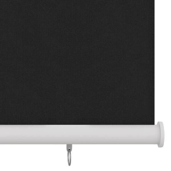 vidaXL Outdoor Roller Blind 100x140 cm Black