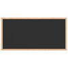 vidaXL Chalkboard with Solid Pine Wood Frame Black 60x30 cm