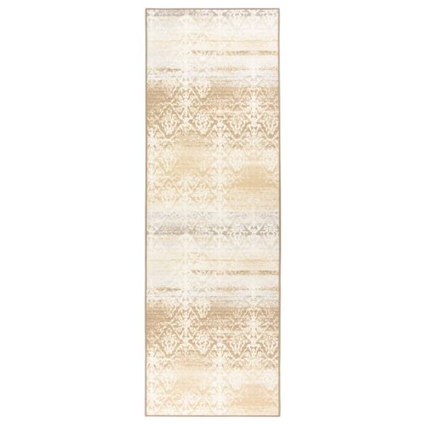 vidaXL Carpet Runner Gold 80x250 cm