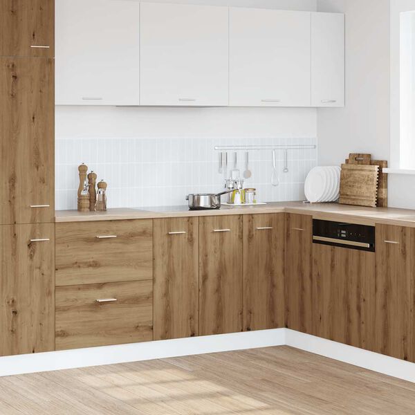 vidaXL Bottom Cabinet Lyon Artisan Oak 60x46x81.5 cm Engineered Wood