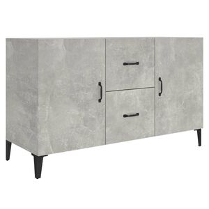 vidaXL Sideboard Concrete Grey 100x36x60 cm Engineered Wood