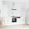 vidaXL 7 Piece Kitchen Cabinet Set Porto White Engineered Wood