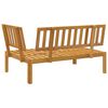 vidaXL Garden Pallet Corner Sofa Solid Wood Acacia