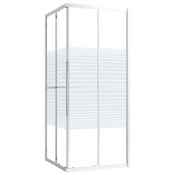 vidaXL Shower Cabin ESG 80x80x180 cm