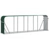 vidaXL Log Holder Green 300x45x100 cm Galvanised Steel