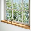 vidaXL Window Sills 2 pcs&nbsp;Light Brown 140x15x2 cm Solid Wood Oak