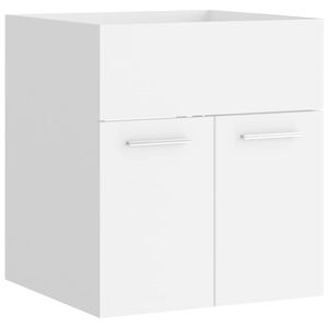 vidaXL Sink Cabinet White 41x38.5x46 cm Engineered Wood