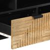 vidaXL TV Cabinet Brown 100x33x46 cm Solid Wood Mango