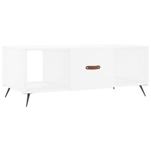 vidaXL Coffee Table White 102x50x40 cm Engineered Wood