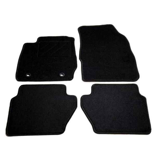 vidaXL 4 Piece Car Mat Set for Ford Fiesta VI
