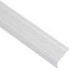 vidaXL Stair Nosings in L-shape 15 pcs Aluminium 90 cm Silver