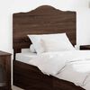vidaXL Headboard with Headboard Brown Oak 75 cm Engineered wood