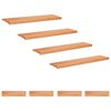 vidaXL Stair Treads 8 pcs 110 x 30 x 2 cm Varnish Solid Beech Wood
