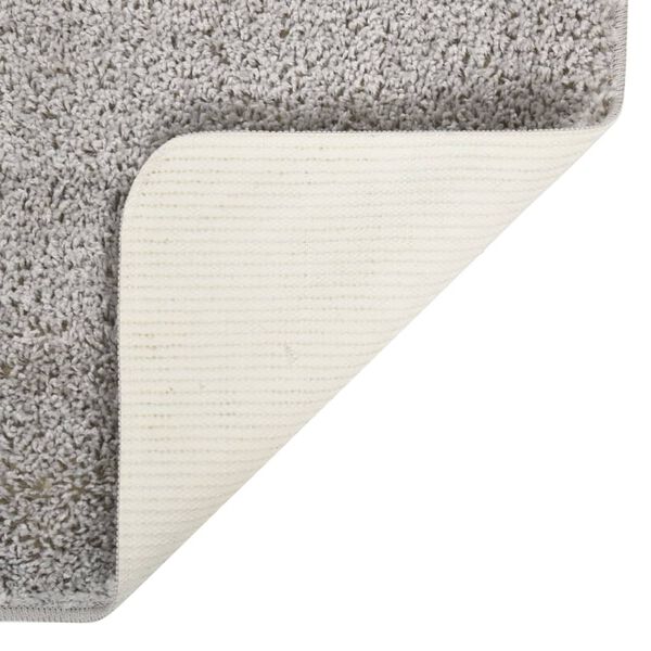 vidaXL Shaggy Rug Light Grey 200x290 cm Anti Slip