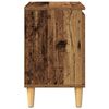 vidaXL Bedside Cabinet Old Wood 40 x 30 x 50 cm Engineered Wood