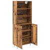 vidaXL Highboard 2 pcs Old Wood Engineered Wood